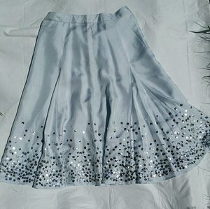 Aline midi skirt with sequins